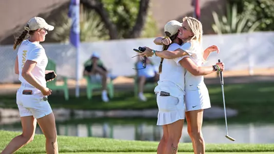 Teams participate in the quarter and semi finals match play of the 2023 NCAA Division I Women’s Golf Championship at Quill Creek Cafe, East Thompson Peak Parkway, Scottsdale, Maricopa County, Arizona, 85299, United States on Tuesday, May 23, 2023 in Scottsdale, Arizona.