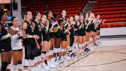 Wake Forest volleyball lineup