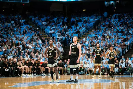 Wake Forest men's basketball at North Carolina