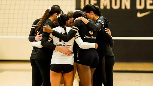 Volleyball huddle