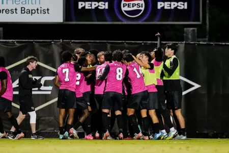 Team Celebration vs. Virginia Tech