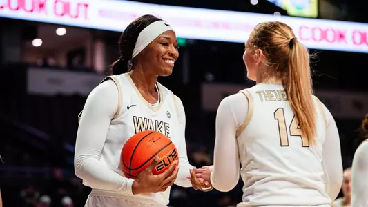 Demeara Hinds and Rylie Theuerkauf