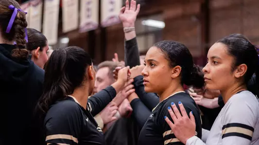 Volleyball huddle