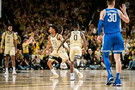 Hunter Sallis celebration