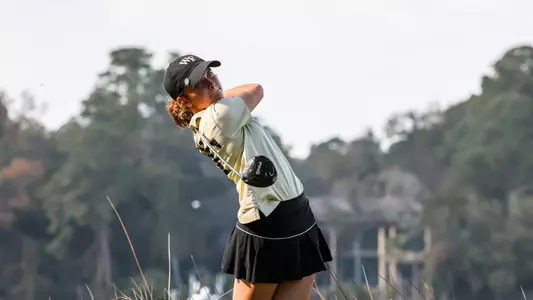 Hilton Head Island, SC – Mar 4: NCAA Women's Golf - Darius Rucker Intercollegiate - First Round at Long Cove Club in Hilton Head Island, SC on March 4, 2024. (Credit: Andy Mead/YCJ)