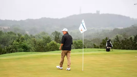 Mens Golf head coach Jerry Haas