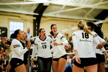 Volleyball celebration