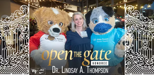 Week 2 Open the Gate Honoree: Dr. Lindsay A. Thompson