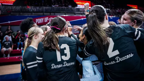 Volleyball huddle
