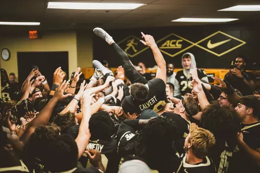 The Deacons game against the SMU Mustangs on Saturday, October 25th, 2025 at Allegacy Stadium in Winston-Salem, NC.