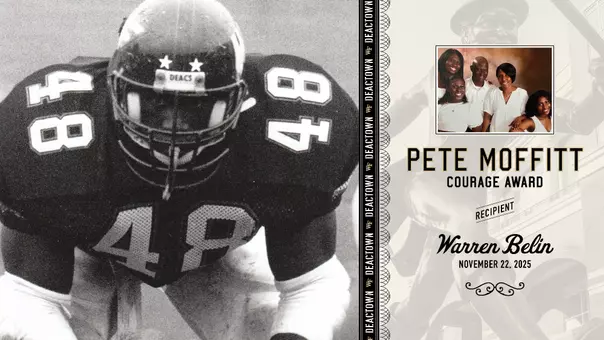 Warren Belin for Pete Moffitt Courage Award