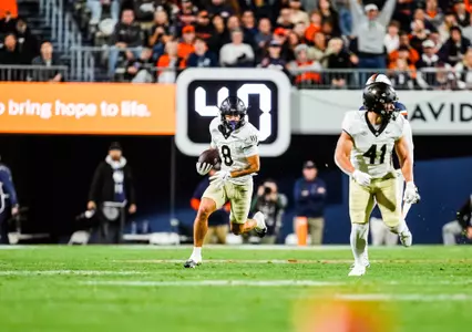 The Deacons’ game against the Virginia Cavaliers on Saturday, November 8, 2025 at Scott Stadium in Charlottesville, VA / Wake Forest Athletics