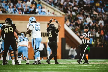 The Deacons’ game against the North Carolina Tar Heels on Saturday, November 15, 2025 at Allegacy Federal Credit Union Stadium in Winston-Salem, NC / Wake Forest Athletics