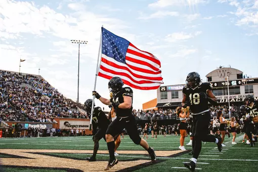 The Deacons’ game against the Tarheels’ on Saturday, November 15, 2025 at Allegacy Federal Credit Union Stadium in Winston-Salem, NC / Wake Forest Athletics