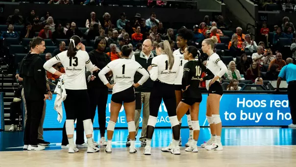 Volleyball huddle