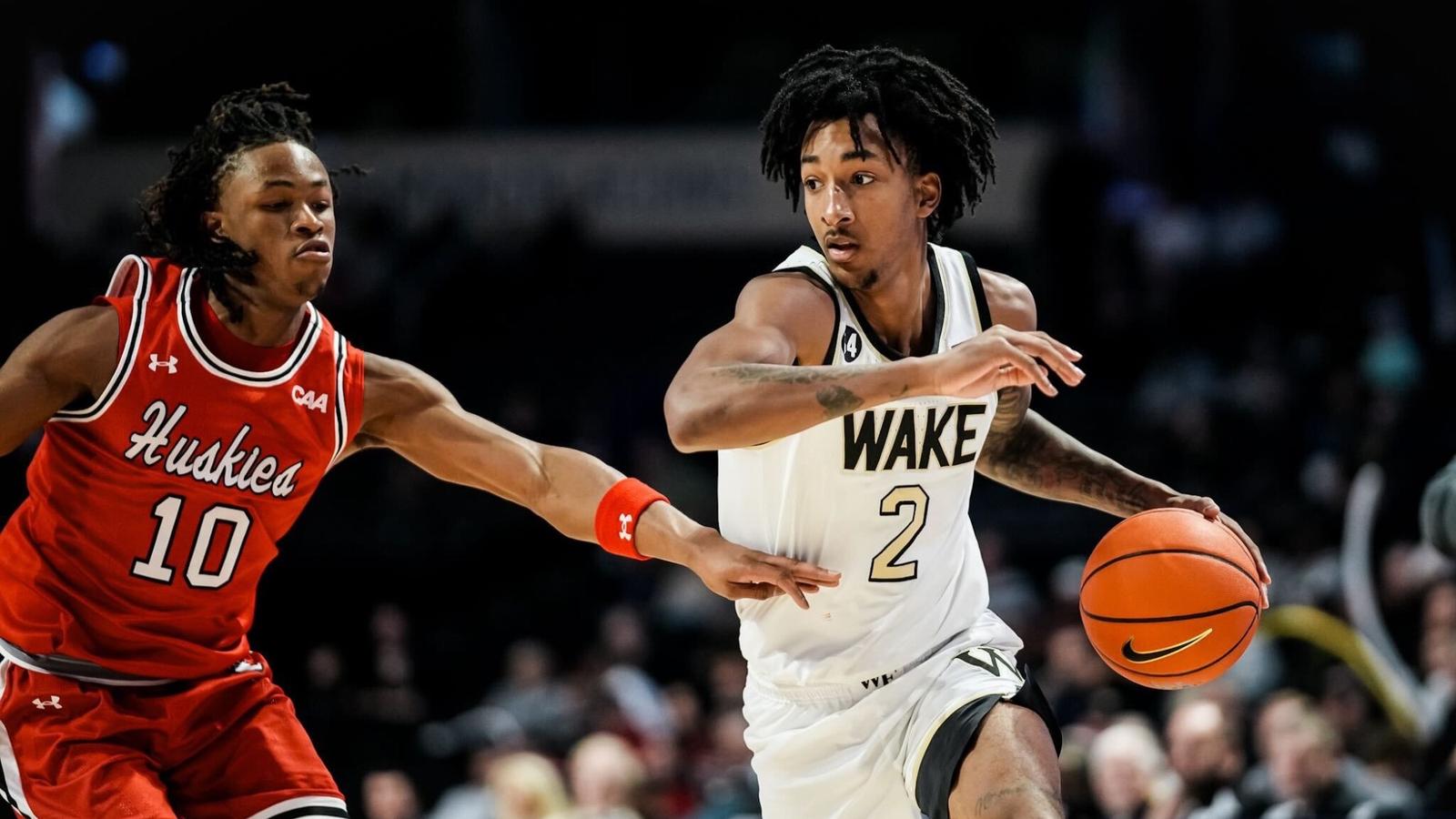 Aaron Rountree Wake Forest Defeats Northeastern for Third-Straight Win - Wake Forest ...