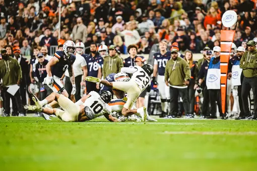 The Deacons’ game against the Virginia Cavaliers on Saturday, November 8, 2025 at Scott Stadium in Charlottesville, VA / Wake Forest Athletics