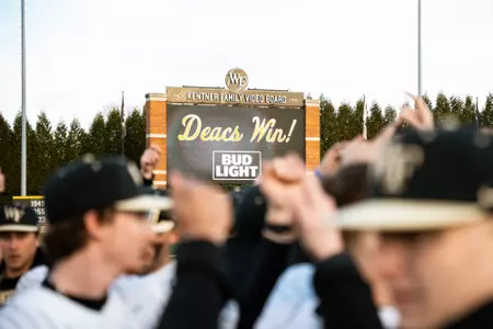 No. 14 Demon Deacons Sweep Opening Day Doubleheader Image