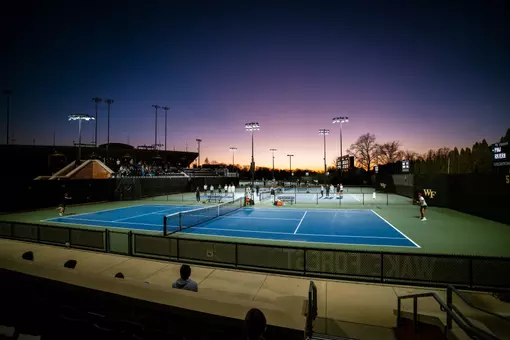 Wake Forest Tennis Center Sunset
