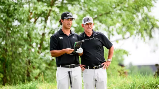 Scotty Kennon and Head Coach Jerry Haas