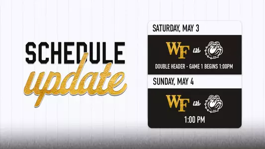 BASE25 Schedule Update Graphic (Gardner-Webb)