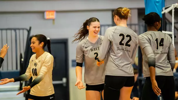 Volleyball celebration