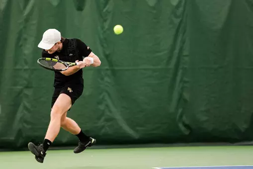 The Deacons’ match against the Saint Joseph's Hawks on Sunday, January 11, 2026 at the Wake Forest ITC in Winston-Salem, NC / Wake Forest Athletics