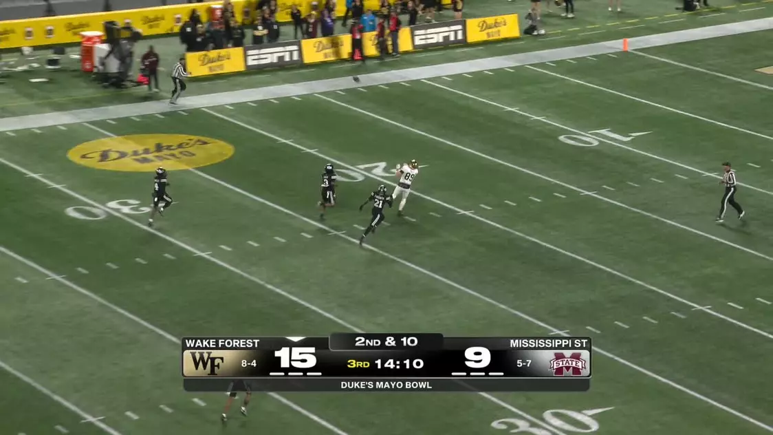 Receiving TD by Jack Foley