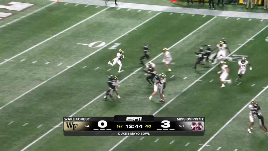 Koredell Bartley 100-yard kick return TD