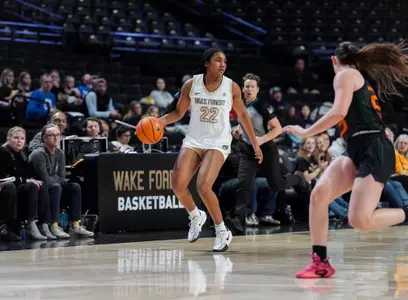 The Deacons’ game against the Miami Hurricanes on Thursday, December 18, 2025 at LJVM Coliseum in Winston-Salem, NC / Wake Forest Athletics