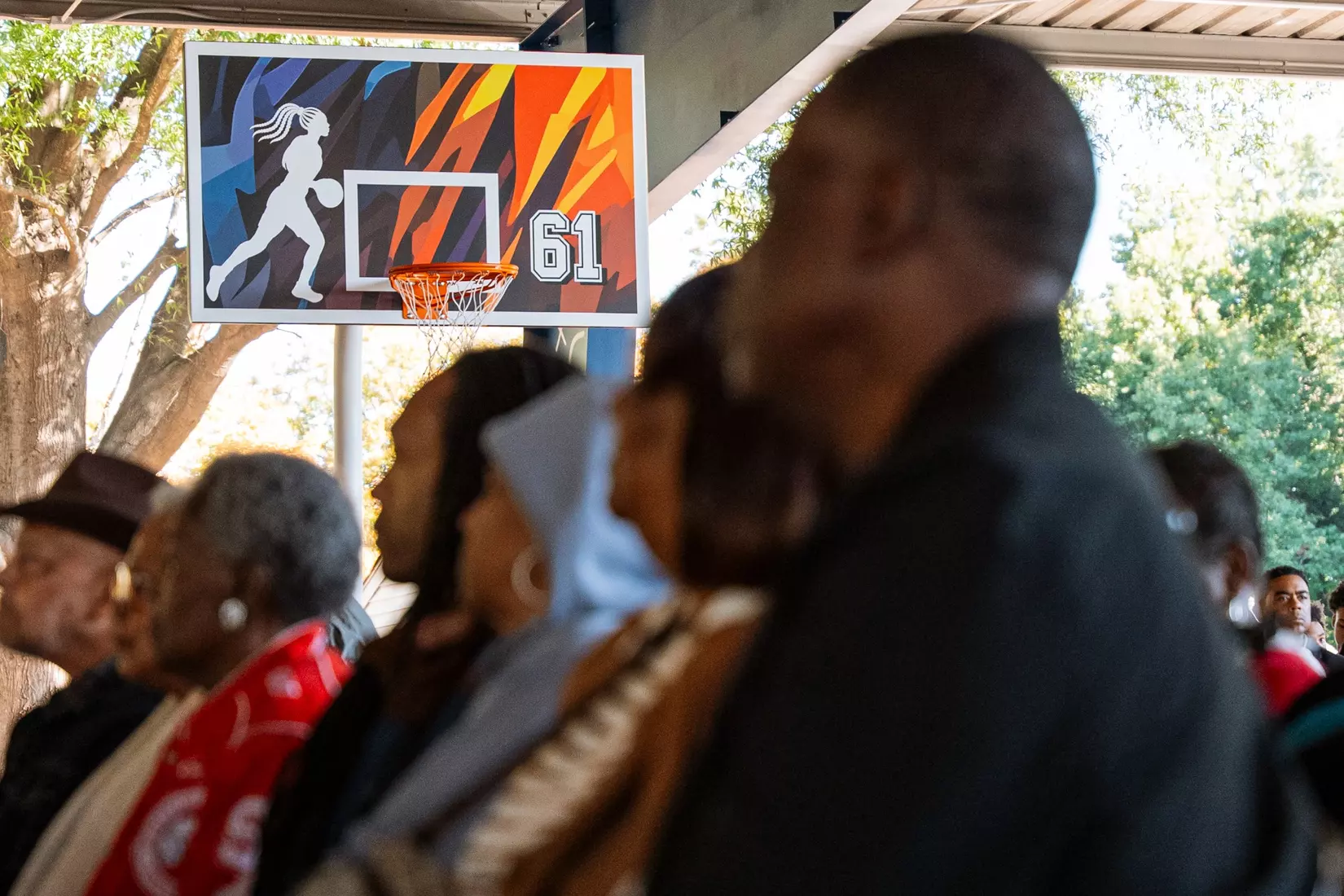 Chris Paul Mural Unveiling at Rupert Bell Park in Winston-Salem, NC.