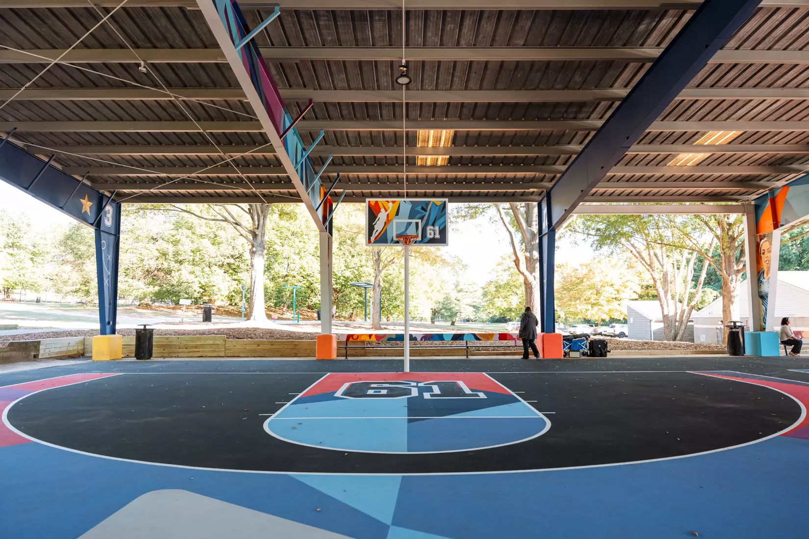Chris Paul Mural Unveiling at Rupert Bell Park in Winston-Salem, NC.