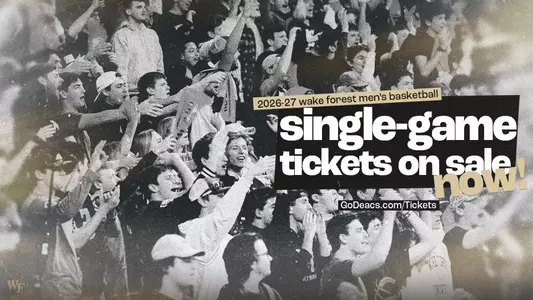 2026-27 Men's Basketball Single-Game Tickets on Sale