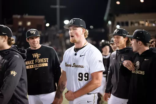 The Deacons’ game against the High Point Panthers on Tuesday, February 17, 2026 at David F. Couch Ballpark in Winston-Salem, NC / Wake Forest Athletics