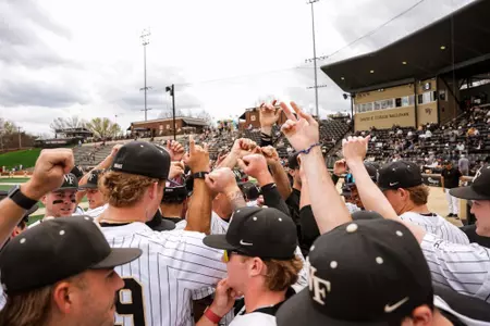 The Deacons’ game against the Florida State Seminoles on Saturday, March 14, 2026 at David F. Couch Ballpark in Winston-Salem, NC / Wake Forest Athletics