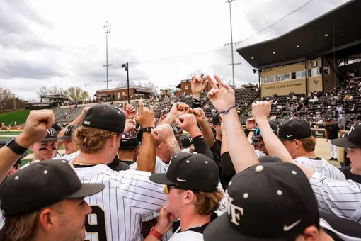 The Deacons’ game against the Florida State Seminoles on Saturday, March 14, 2026 at David F. Couch Ballpark in Winston-Salem, NC / Wake Forest Athletics