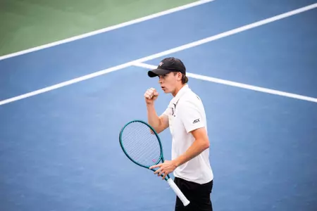 The Deacons’ match against the Virginia Tech Hokies on Friday, March 20th, 2026 at Wake Forest Tennis Center in Winston-Salem, NC / Wake Forest Athletics