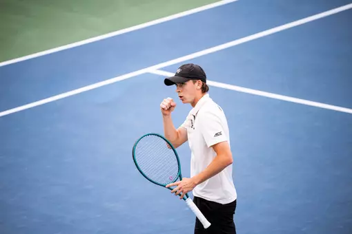 The Deacons’ match against the Virginia Tech Hokies on Friday, March 20th, 2026 at Wake Forest Tennis Center in Winston-Salem, NC / Wake Forest Athletics