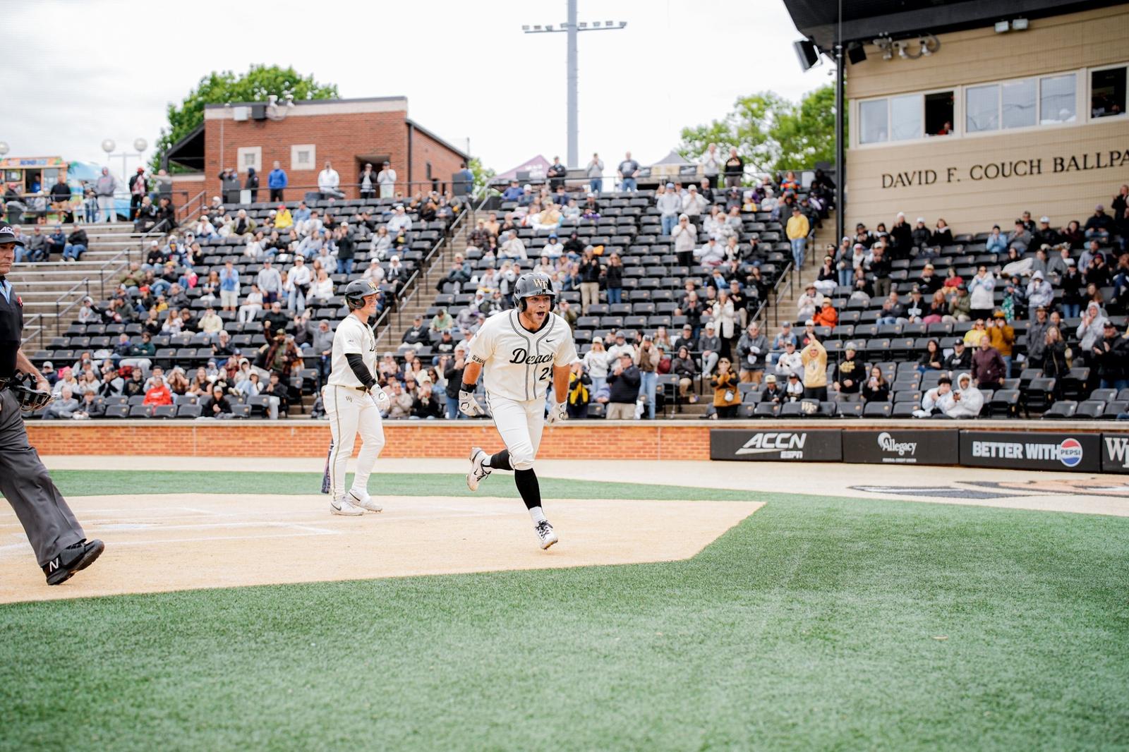 Wake Forest Baseball Sweeps Louisville Series