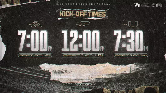 26 First Three Game Times