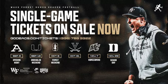 26 FB Single Game Tickets
