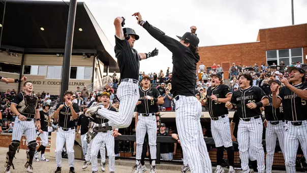 The Deacons' game against the Western Carolina Catamounts on Saturday, May 9th, 2026 at David F. Couch Ballpark in Winston-Salem, NC / Wake Forest Athletics