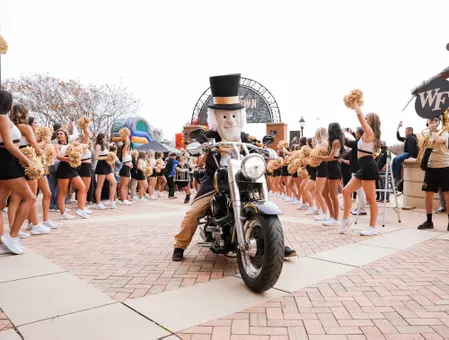 The Deacons’ game against the North Carolina Tar Heels on Saturday, November 15, 2025 at Allegacy Federal Credit Union Stadium in Winston-Salem, NC / Wake Forest Athletics