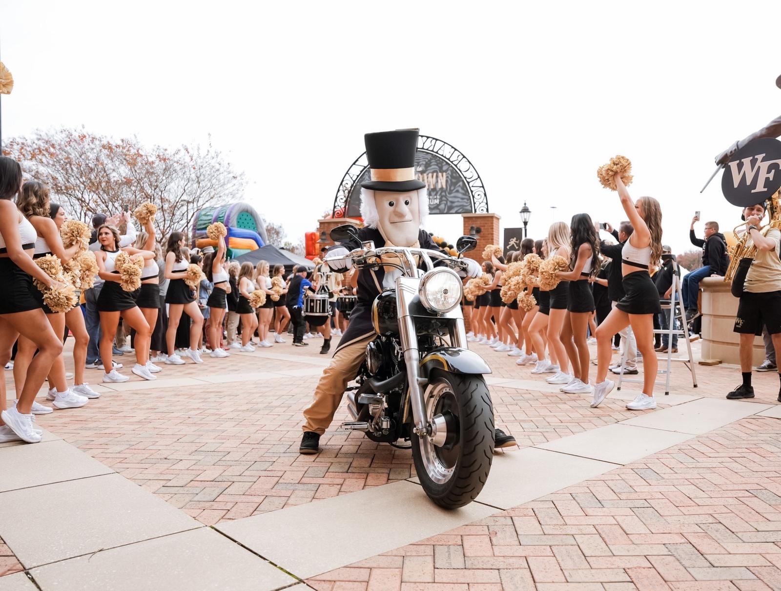 The Deacons’ game against the North Carolina Tar Heels on Saturday, November 15, 2025 at Allegacy Federal Credit Union Stadium in Winston-Salem, NC / Wake Forest Athletics