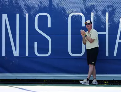 The Deacons’ game against the Syracuse Orange in the ACC Tournament on Wednesday, April 15, 2026 at Cary Tennis Park in Cary, NC / Wake Forest Athletics