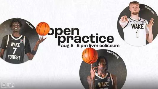 Open Practice Announcement