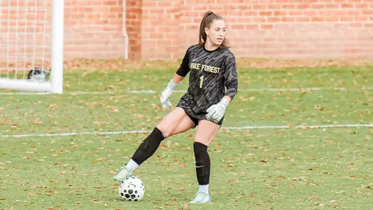 The Deacons’ game against the Notre Dame Fighting Irish on Sunday, October 26, 2025 at Spry Stadium in Winston-Salem, NC / Wake Forest Athletics