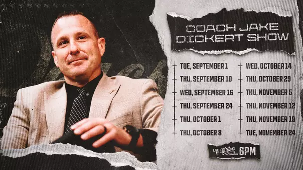 2026 Coach Jake Dickert Show Announcement