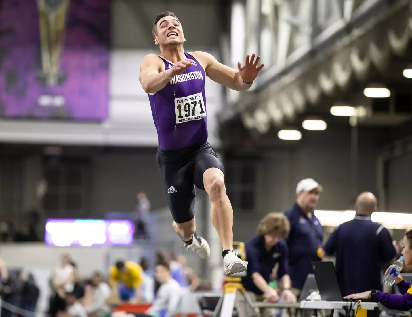 University of Washington track team hosts the 2020 Indoor Preview at the Dempsey Center on Saturday, January 18, 2020, in Seattle.