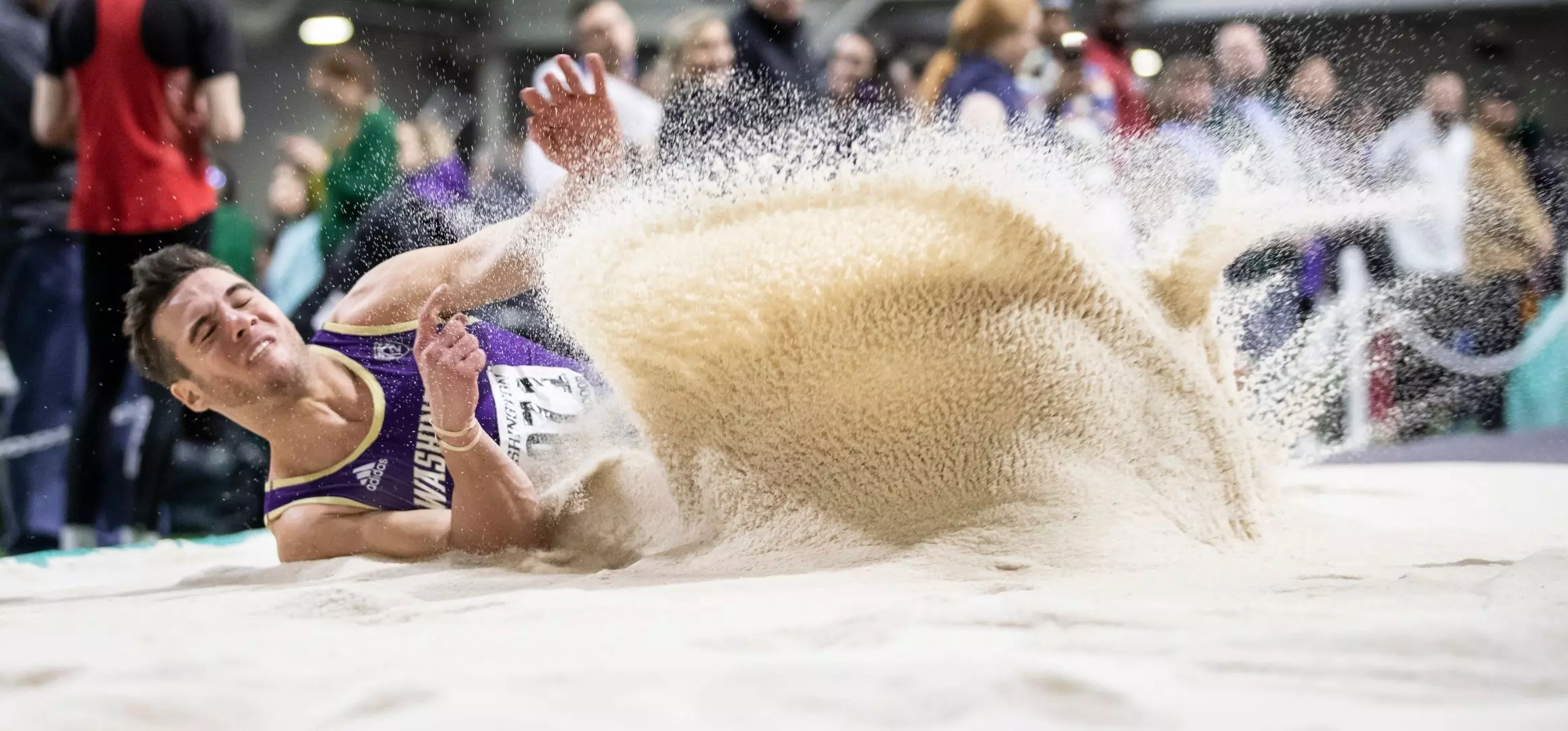 University of Washington track team hosts the 2020 Indoor Preview at the Dempsey Center on Saturday, January 18, 2020, in Seattle.